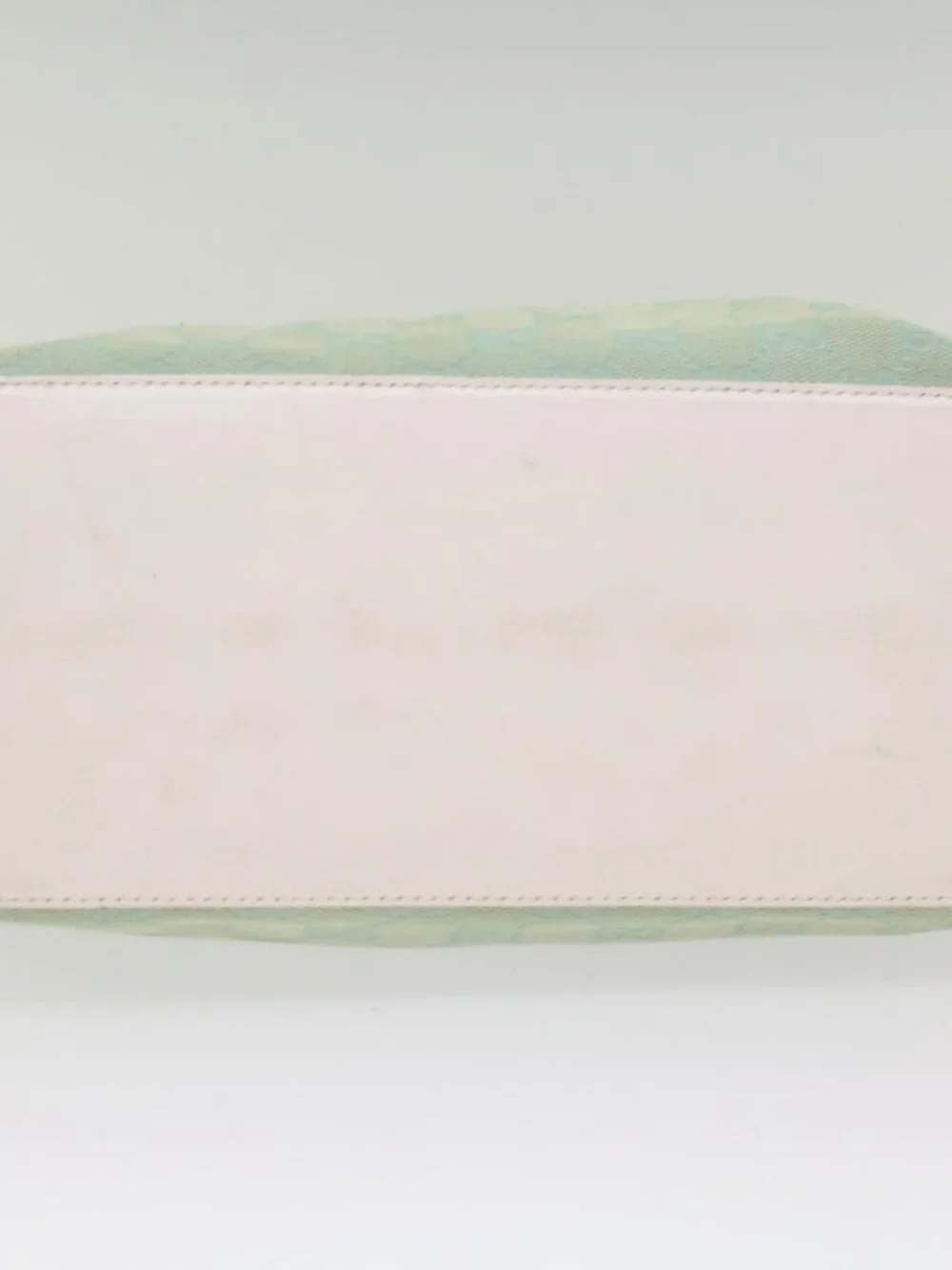 GUCCI GG Canvas Tote Bag Light Blue 002 1098 Auth ki3541